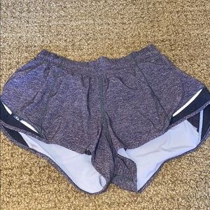 Lululemon Grey Workout Shorts